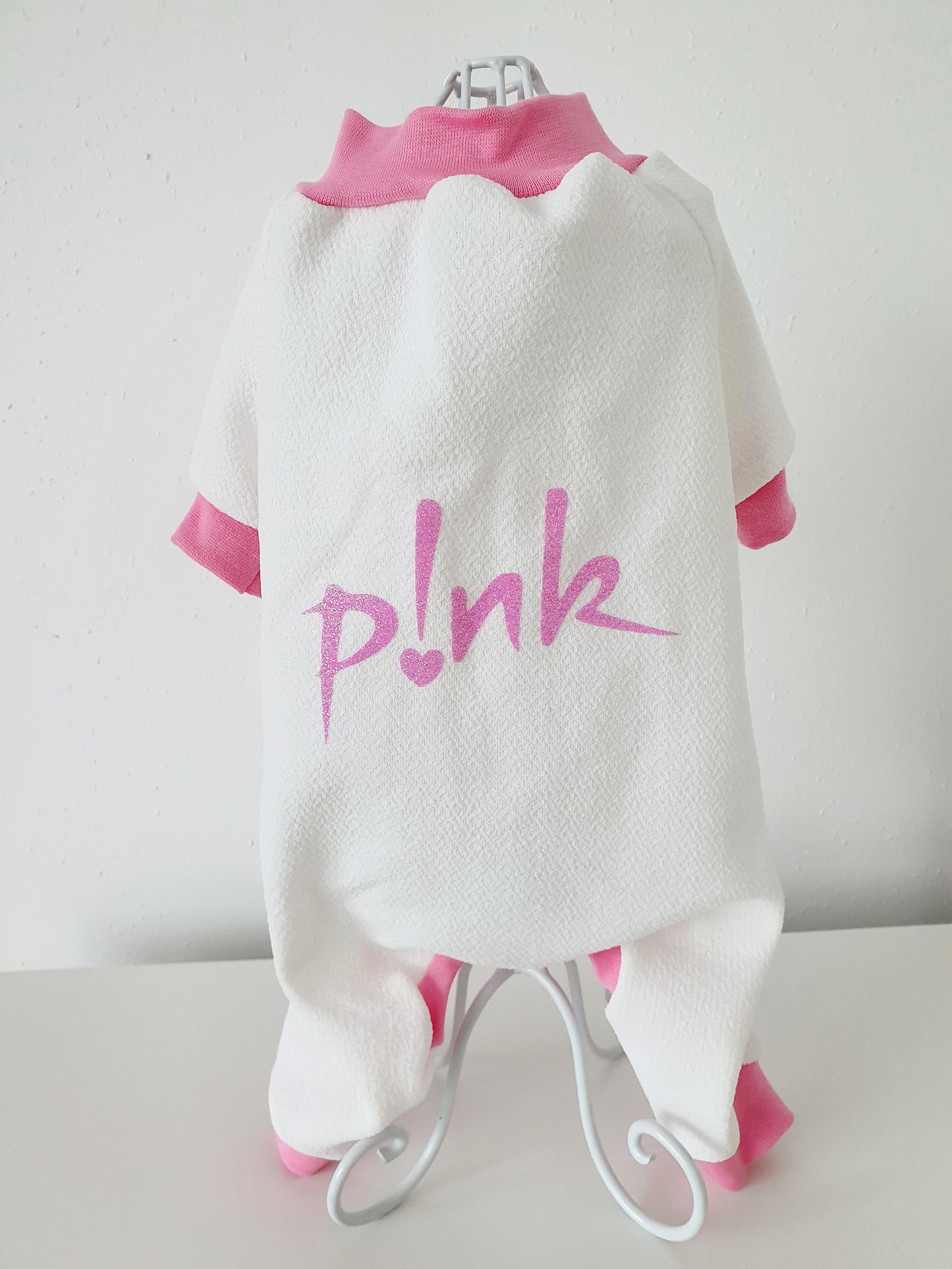 Overál / Pizsama Pink White