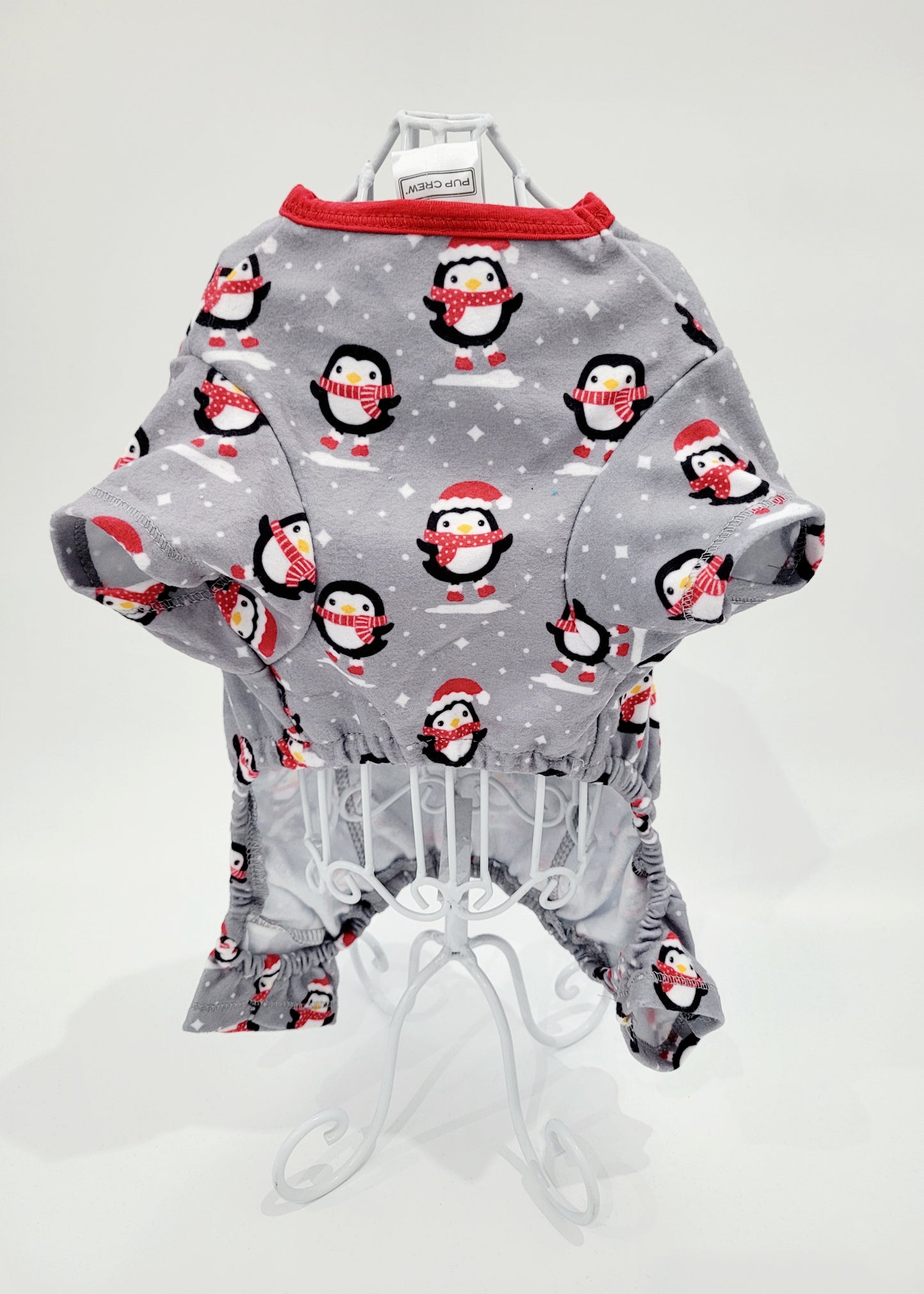 Karácsonyi overál/pizsama "Gray Pingu-US"