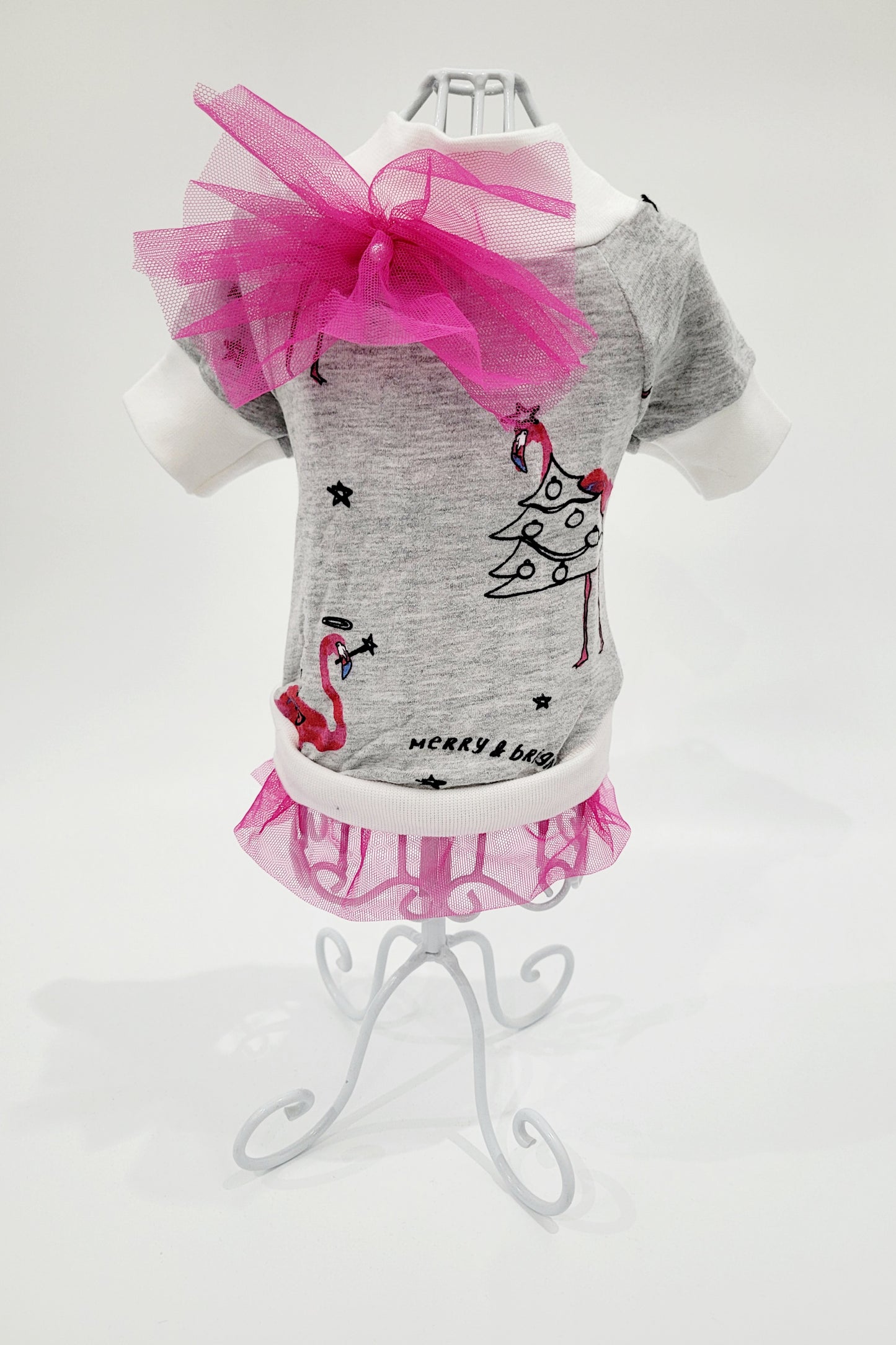 Karácsonyi Ruha "Pink Flamingo"