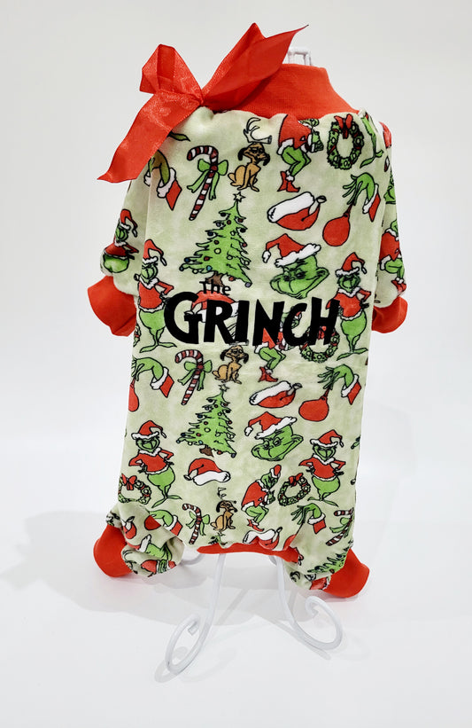 Karácsonyi Overál/Pizsama "The Grinch"