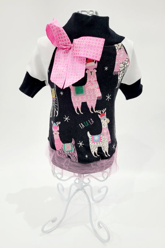 Karácsonyi Ruha "Pink Lama"