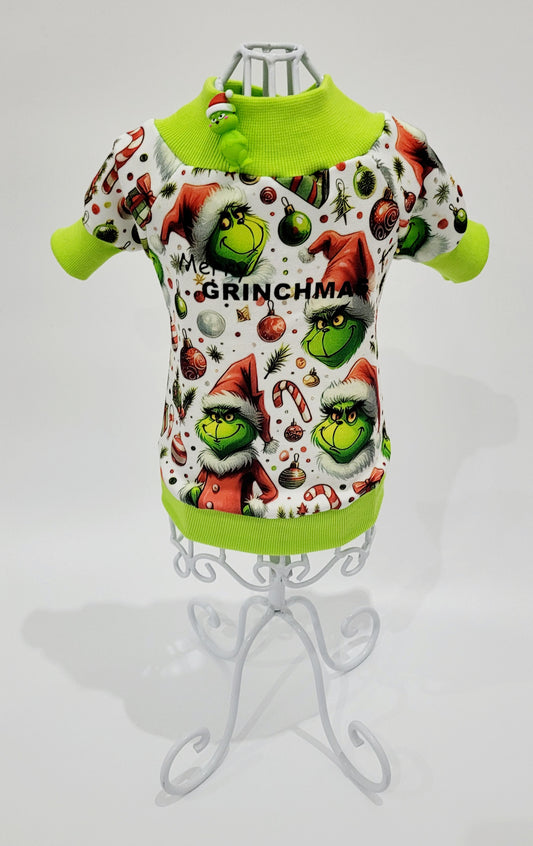 Karácsonyi pulcsi " Merry Grinchmas"